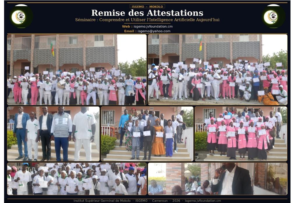 ISGEMO A ORGANISÉ DU 07 AU 10 AVRIL 2026 UN SÉMINAIRE SUR L'IA